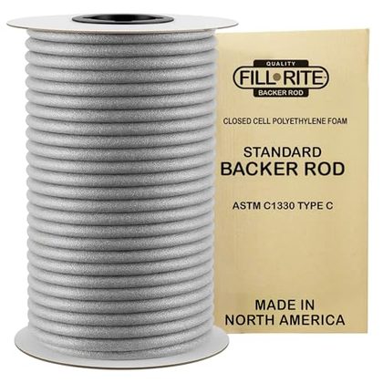 Construction Foam 1" x 600 Ft Grey Foam Backer