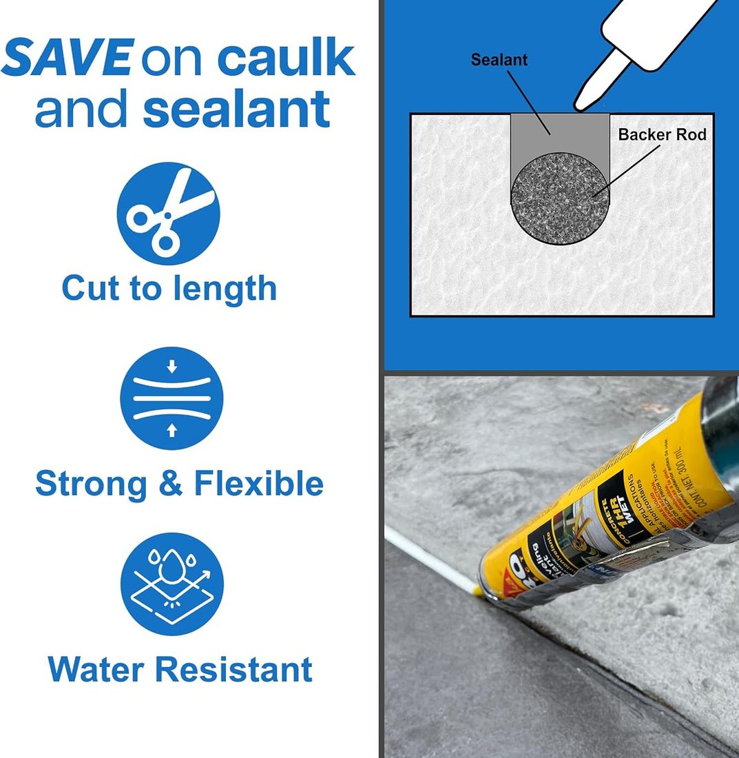 3/4 Inch x55 Feet Backer Rod For Gaps & Joints view 4