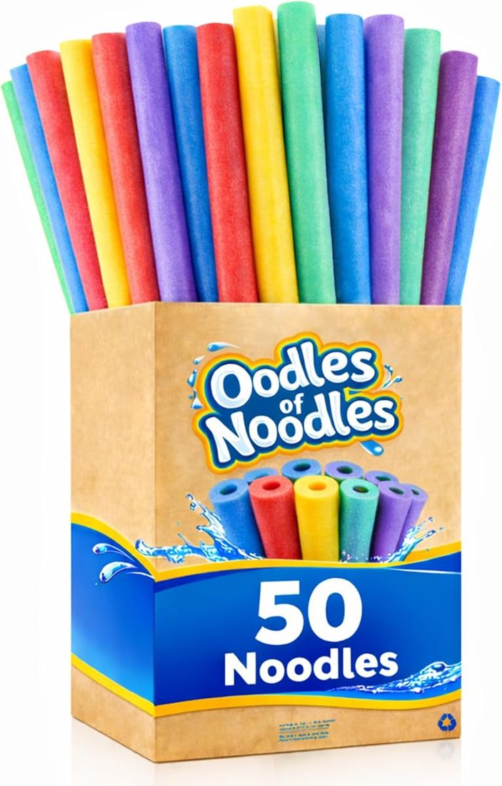 50 Pack Oodles of Noodles Foam Swimming Pool Wholesale Price Purple (Multicolor)