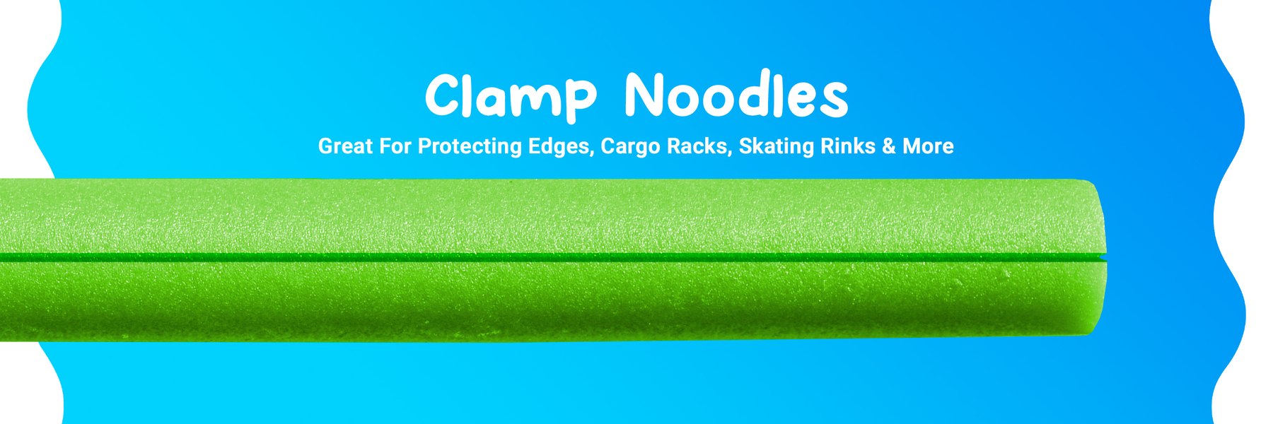 Clamp Noodles & Edge Protection shelf at the Oodles of Noodles lido