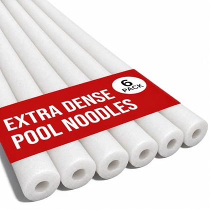 Standard Pool Noodles White