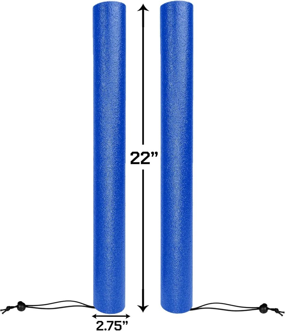 Foam Combat Training Sticks for Boxing and Martial Arts (Yellow) (Blue) view 2