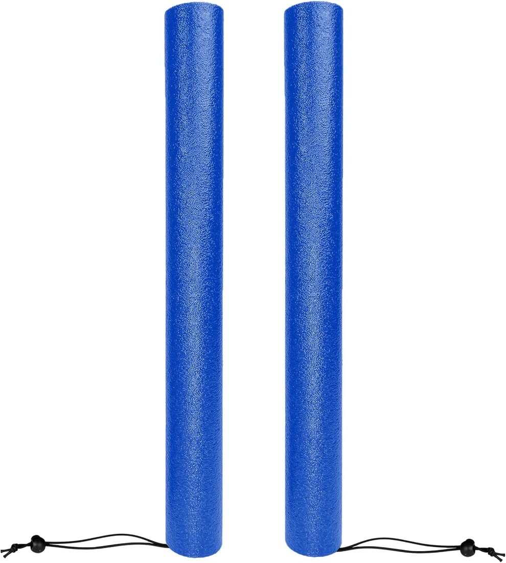 Foam Combat Training Sticks for Boxing and Martial Arts (Yellow) (Blue)