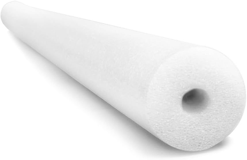 Jumbo XL Pool Swim Noodles - 3.5" Hollow Core White