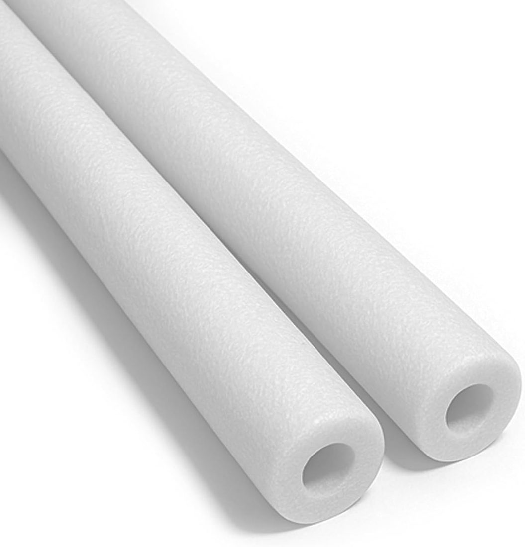 Pool Noodles Foam for adults - 2 Pack Extra Dense (White)