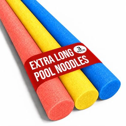 Solid Core Pool Noodles Multicolor