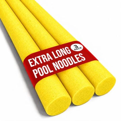 Solid Core Pool Noodles Yellow
