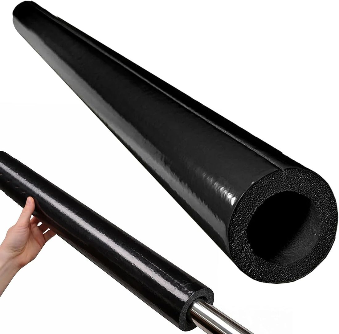 Tough Skin Foam Clamp Padding, 48" x 3.25" (Black, )
